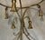 Hollywood Regency Gilt Metal Side Table W/ Glass Top, 1960s Rope & Tassel Design For Sale - Image 9 of 17