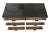 Mengel Furniture Co. Restored Mid-Century Modern Dresser in Black & White With Ribbed Drawer Fronts For Sale - Image 4 of 12