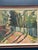 Bajo, Landscape with Fence, 1960s, Oil Painting on Panel, Framed For Sale - Image 4 of 16