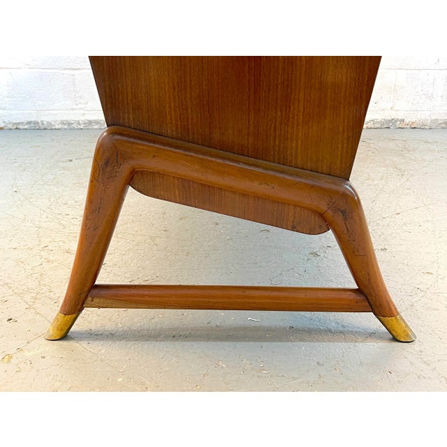Ruby Red Mid-Century Italian Dining Table For Sale - Image 8 of 9