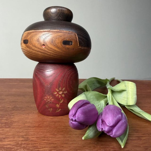 1970s Vintage Sosaku Kokeshi Yamanaka Sanpei, 1970s For Sale - Image 5 of 12