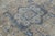 Gray Modern Hand-Knotted Oushak Style Area Rug in Slate Grey & Cobalt Blue Wool 9x12 For Sale - Image 8 of 12