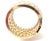 Contemporary Cartier Nigeria 18k Yellow Gold Diamond Wide Band Ring Size 53 For Sale - Image 3 of 12