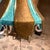 Ceramic Italian Striped Ceramic Pendant Chandeliers Rimini Blue Bitossi Era For Sale - Image 7 of 18