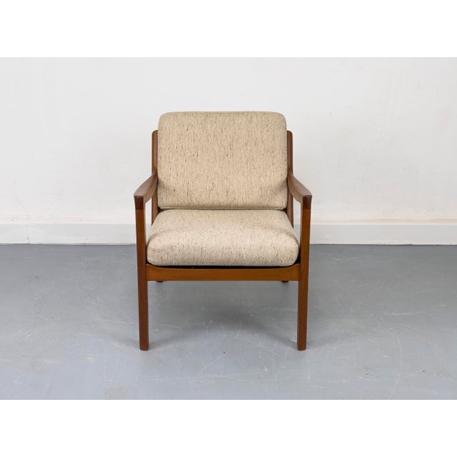 Cado Danish Senator Lounge Chair in Teak by Ole Wanscher for Cado, 1960s For Sale - Image 4 of 18