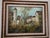 Mid-Century Modern Mid 20th Century Original Oil Painting Signed by Artist T. Dennis, Framed For Sale - Image 3 of 12