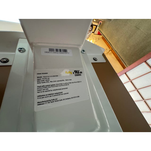 Fully for Herman Miller Standing Desk, White For Sale - Image 12 of 12