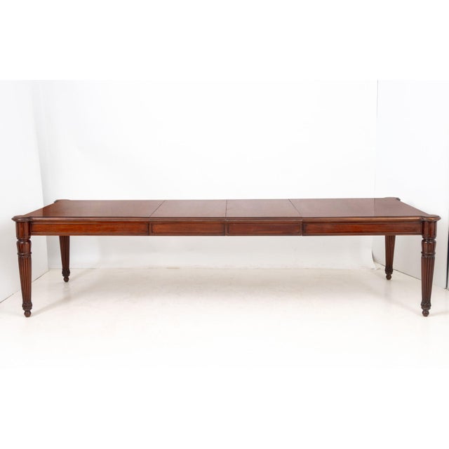 Ralph Lauren Flame Mahogany Extending Dining Table For Sale - Image 11 of 11