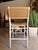 Worlds Away Worlds Away Rattan and Wood Counter Stool For Sale - Image 4 of 6