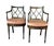 Regency Style Painted Armchairs, a Pair For Sale - Image 4 of 16