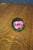 Traditional Måts Jonasson Swedish Art Glass Pink Rose Paperweight For Sale - Image 3 of 6