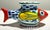 Mid 20th Century Mid 20th Century Italian Ceramic DeSimone for Vietri Hand Painted Fish Planter Vase For Sale - Image 5 of 8
