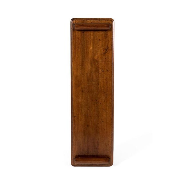 Victorian Mahogany Hall Seat For Sale - Image 4 of 8