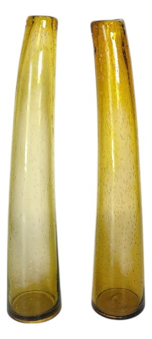 Vases in Art Glass from the Biot Factory, France, 1980s, Set of 2