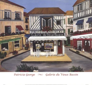 1998 Patricia George 'Galerie du Vieux Bassin' Offset Lithograph