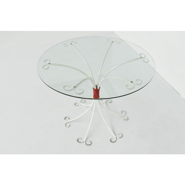 Table and Chairs attributed to Lio Carminati, Set of 5 For Sale - Image 10 of 13