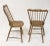 Brown Pair of Early 20th Century Paint-Decorated Chairs For Sale - Image 8 of 9