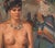 1980s Nude in the Studio, in Front of the Mirror - Portrait in Oil on Artist's Board by Paul Milosevich For Sale - Image 5 of 8