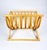 Mid-Century Modern Mid-Century Vermont Tubbs-Style Bentwood Magazine Rack For Sale - Image 3 of 7
