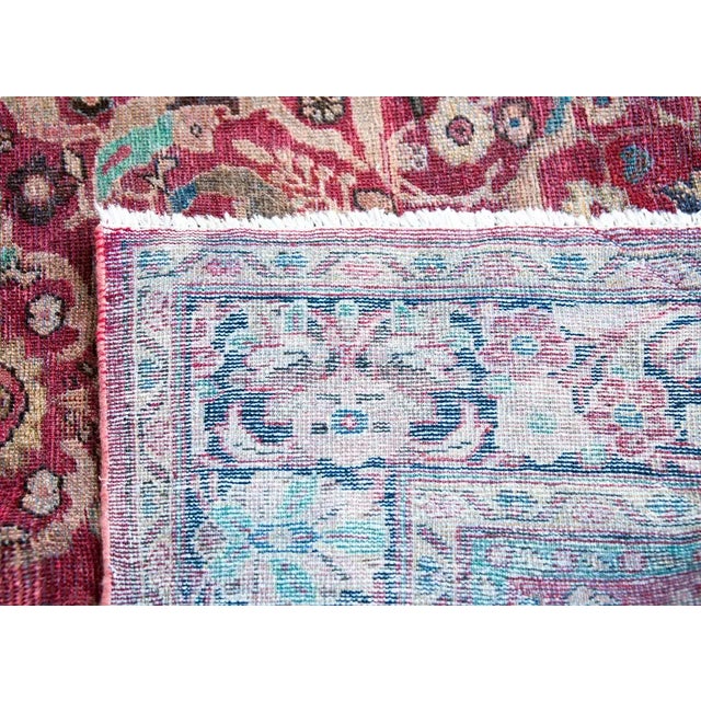 Early 20th Century Persian Mahal Rug For Sale - Image 11 of 13
