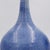Large Vintage Long-Necked Vase in Blue Glazed Terracotta For Sale - Image 9 of 12