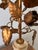 Mid Century Italian Regency Gold Gilt Tole Table Lamp For Sale - Image 10 of 12