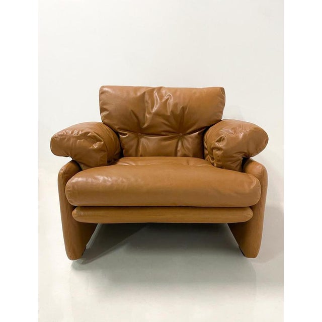 Set of Mid-Century Modern Coronado Armchairs attributed to Afra & Tobia Scarpa for B&B Italia, 1960s For Sale - Image 3 of 7