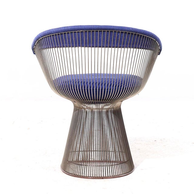 Silver Warren Platner for Knoll Mid Century Dining Chairs - Set of 6 For Sale - Image 8 of 11