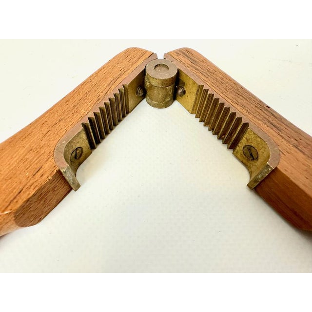 Mid-Century Modern Mid-Century Modern Teak and Brass Nutcracker by Poul Knudsen, 1950s For Sale - Image 3 of 7