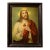 Early 20th Century Sacred Heart | Framed Tin Litho Christ Print For Sale