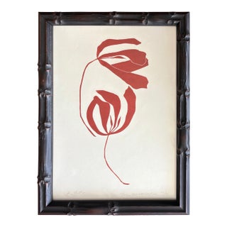 2025 Original Print “The Conversation”, Framed For Sale