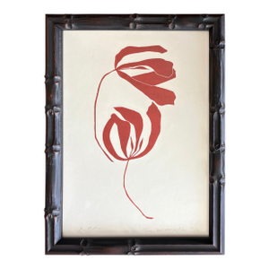 2025 Original Print “The Conversation”, Framed