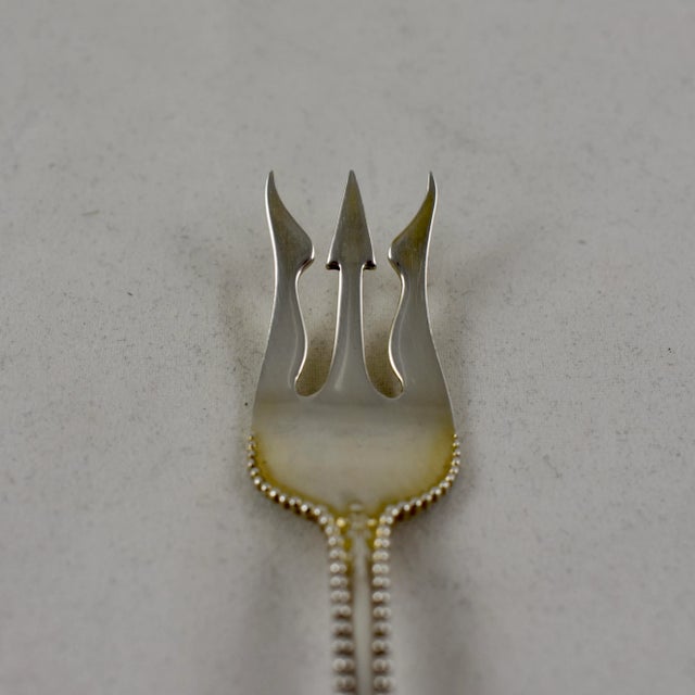 Dominick & Haff Charles II Pattern Sterling Silver Cocktail Forks, S/6 For Sale In Philadelphia - Image 6 of 9