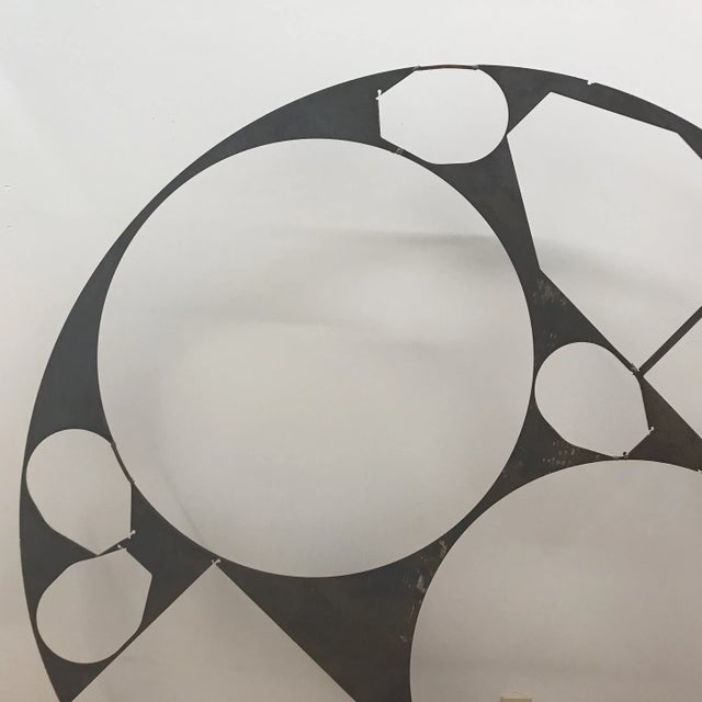 Abstract Vintage Iron Sculpture #65 For Sale - Image 3 of 4