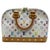 Metal Louis Vuitton Monogram Multicolor Alma White For Sale - Image 7 of 8