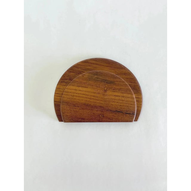 1950s 1950s Kay Bojesen Teak Crumb Brush and Tray (Silent Butler) For Sale - Image 5 of 7