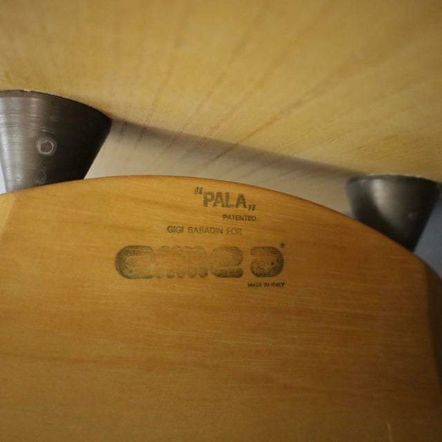 Pala Chair by Gigi Sabadin for Emme, Italy, 1970s For Sale - Image 11 of 12