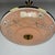 Cream Mid-Century UFO Pendant Light in BRass and Glass by Pietro Chiesa for Fontana Arte, Italy, 1950s For Sale - Image 8 of 10