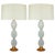 Vintage Murano White Opaline Glass Lamps For Sale - Image 9 of 10