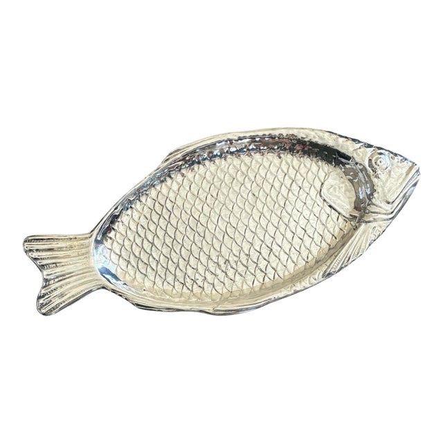 Reed & Barton Silver Plate Fish Tray For Sale
