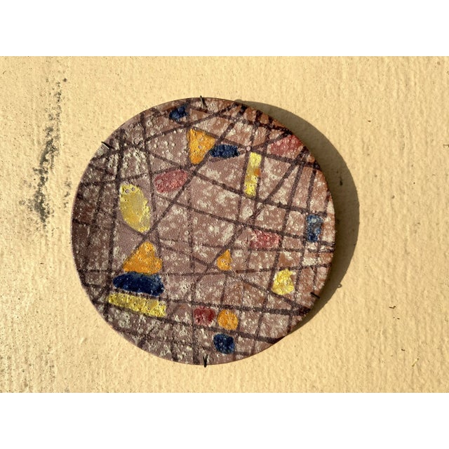 Bitossi Midcentury Italian Plate For Sale - Image 4 of 4