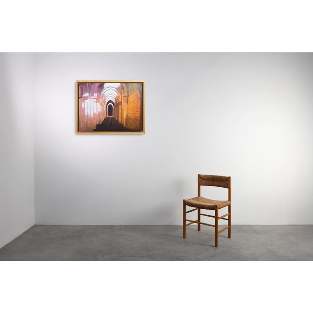 This atmospheric work by Belgian artist Hans Vandekerkhove, painted in 2009, reflects his distinctive exploration of...