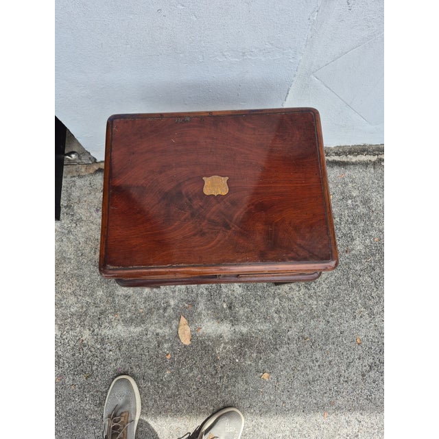 Antique English Silver Chest or Stand For Sale - Image 4 of 6