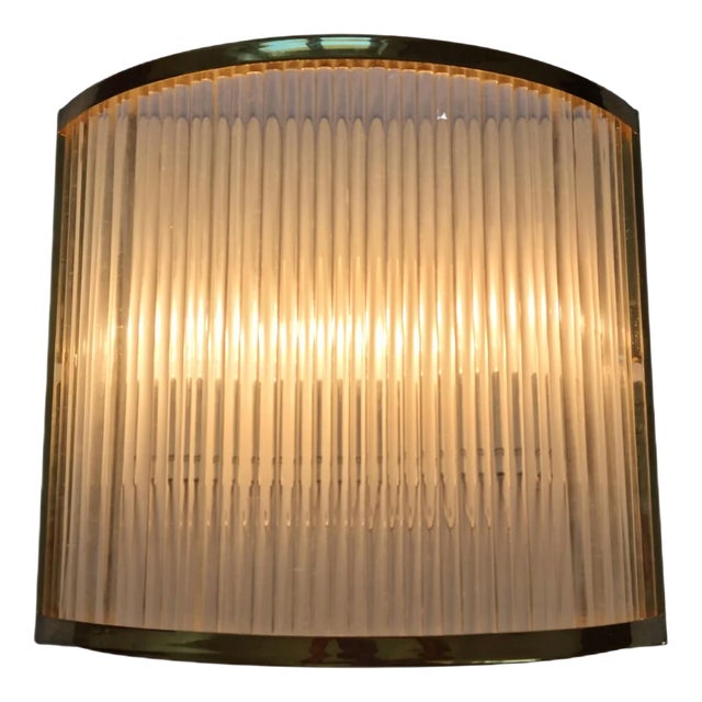 Large Mid-Century Wall Lamp from Doria Leuchten, 1970s For Sale