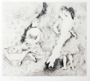 Le Bal - Original Etching by Marie Laurencin - 1927 1927