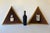 Mid 20th Century Framed Hand Carved Bone Wall Art Pair Pagoda & Flower For Sale - Image 11 of 11