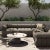 Wood Four Hands Roma Outdoor 5 Piece Sectional, Alessi Fawn For Sale - Image 7 of 7