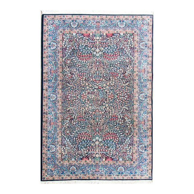 Early 20th Century Persian Kirman Rug For Sale