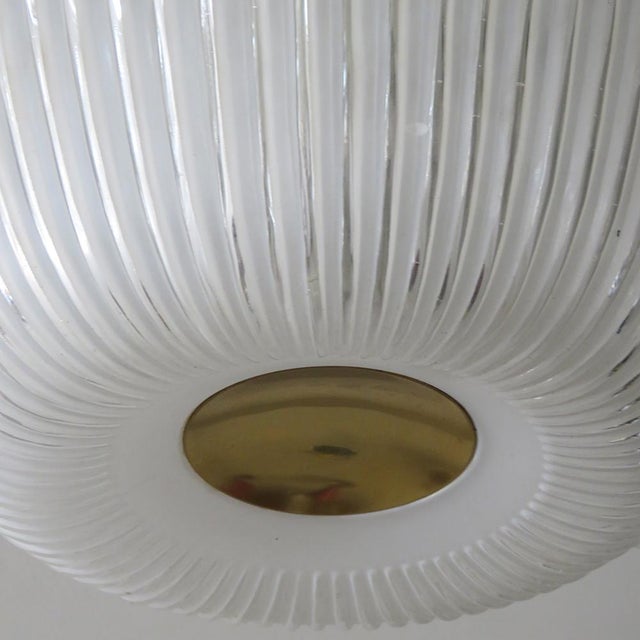 German Flush Mount Light by Limburg, 1960 For Sale In Los Angeles - Image 6 of 10