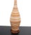 Vase Shape Art Pottery Table Lamps Turned Walnut Bases - a Pair For Sale - Image 6 of 8
